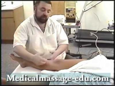 Orthopedic Massage - Knee Disorders. Discovery and Elimination of trigger Points