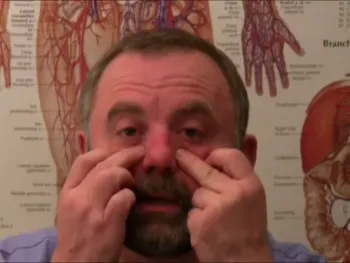 Self-acupressure techniques for tension headaches