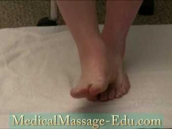 Self-Massage on toes for support of Hypertension management