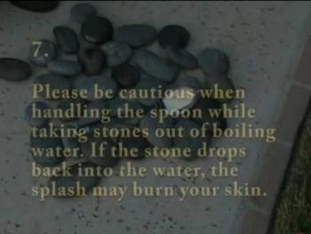 Stone Preparation for Hot/Cold Stone Massage